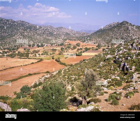 Countryside near Ucagiz, Antalya Province, Republic of Turkey Stock ...