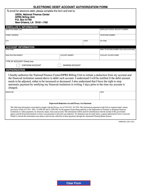 USDA NFC-1321 2001-2022 - Fill and Sign Printable Template Online | US Legal Forms