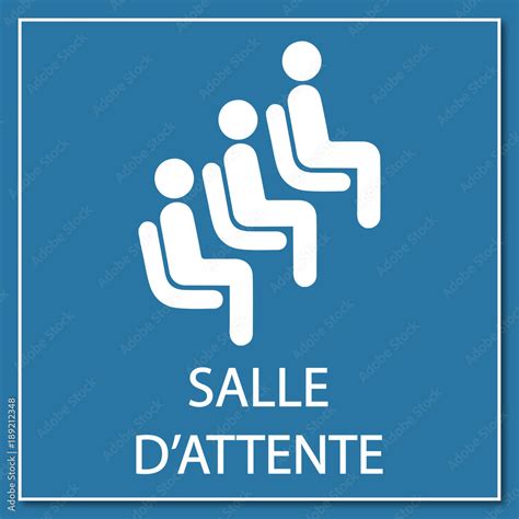 Logo Salle D Attente Stock Vector Adobe Stock