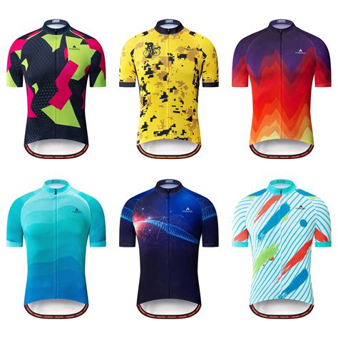 New 2021 Summer Mens Cycling Jerseys Short Sleeve Bike Shirts Mtb