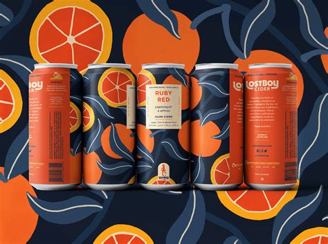 Lostboy Cider February Can Label On Behance