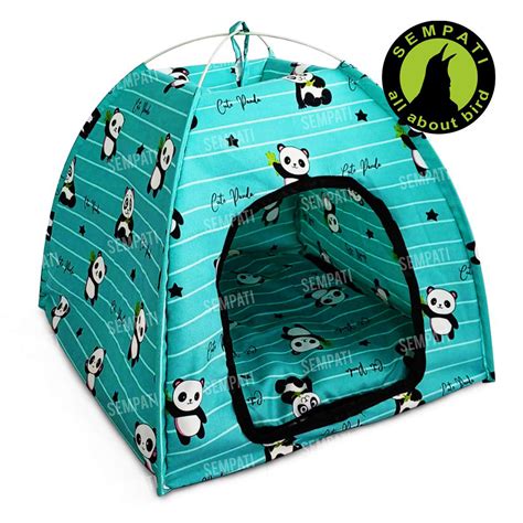 Jual Tenda Kucing Motif Fullset Alas Bantal Kasur Tenda Kucing Anjing