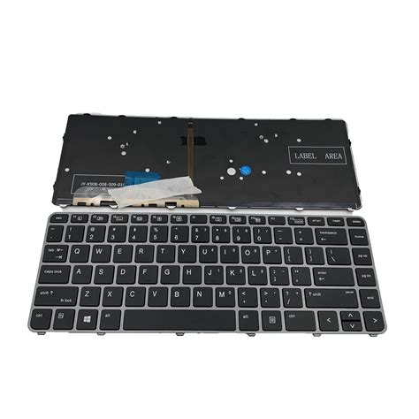 Laptop Replacement US Layout With Backlit Keyboard For HP Elitebook