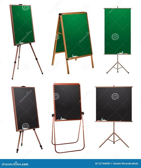 Chalkboard Stand. Royalty Free Stock Photos - Image: 22744698