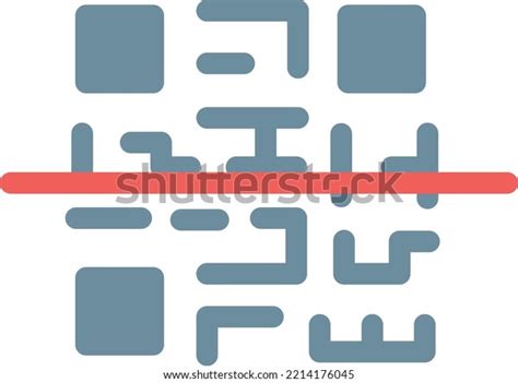 Qr Code Vector Illustration On Transparent Stock Vector (Royalty Free ...