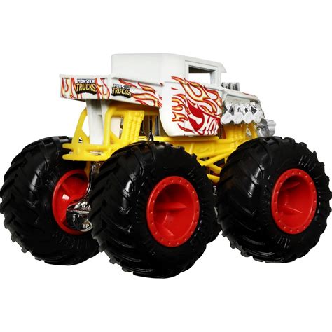 Mattel Hot Wheels Vehicle Monster Trucks Chromochemous Bone Shaker Hgx Hgx Toys Shop Gr