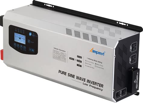 Amazon Ampinvt 5000W Peak 15000watts Pure Sine Wave Power Inverter