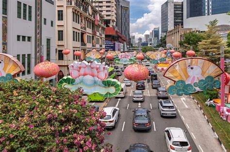 chinatown singapore   festival  decorative lanterns