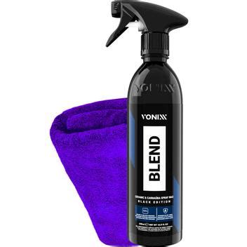 Cera Automotiva Liquida Blend Black Spray Vonixx Carnaúba Cera