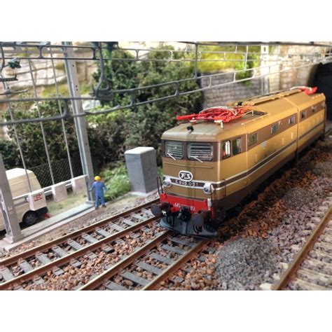 Electric Locomotive E Livery Castano Isabella Ho Epiv Rivarossi