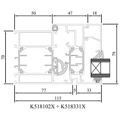 Aluminiumfenster Detailzeichnungen Und Querschnitte Fensterblick De