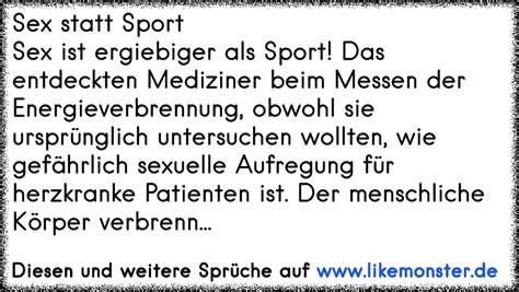Sex Statt SportSex Ist Ergiebiger Als Sport Das Entdeckten Mediziner Beim Messen Der