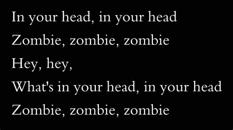 Zombie The Cranberries Lyricsparoles Youtube