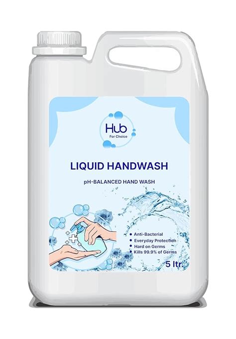 Hub For Choice Skincare Hand Wash Liquid Refill Can L Moisturizing