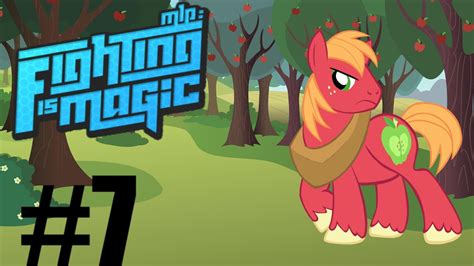 Let S Play MLP Fighting Is Magic Part 7 Big Mac In Arcade Mode YouTube