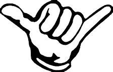 Hang Ten Hand Sign - ClipArt Best