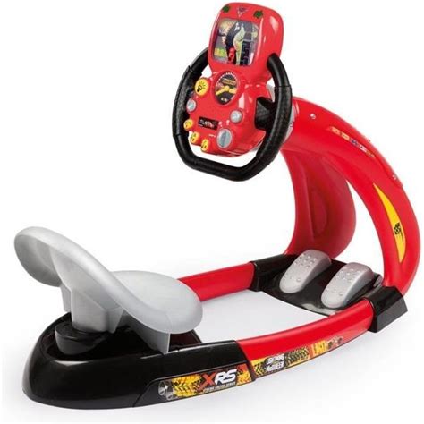 Simulateur de conduite SMOBY Cars XRS V8 Driver Pédales