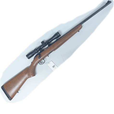 Used Ruger American Rimfire Wood Stock .22LR Bolt Action w/Scope, Case, and 2 Mags - Click-Click ...