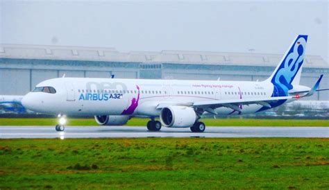 See The Brand New Airbus A Lr Make Its First Flight The Points Guy