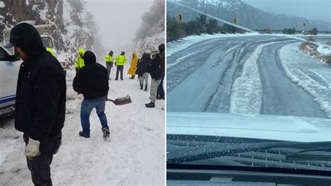 En Chihuahua Cierran Tramos Carreteros Por Intensa Nevada Grupo Milenio