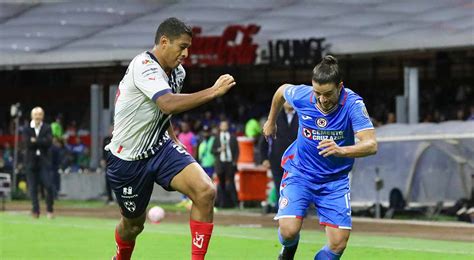 Cruz Azul Vs Monterrey Hoy Resumen Marcador Cuánto Quedó El Partido