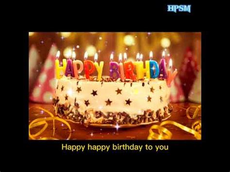 Happy Happy Birthday To You Roel Cortez Lyrics YouTube