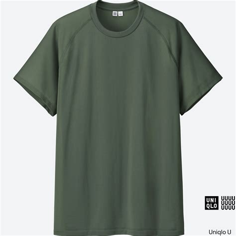 Men U Dry Ex Short Sleeve Crew Neck T Shirt Uniqlo Us