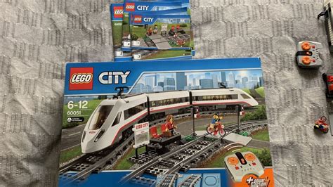 LEGO TRAIN 60051 Високоскоростен пътнически влак гр. Перник Изток • OLX.bg