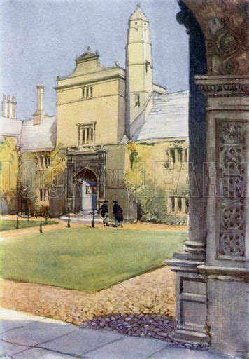 The Gate Of Virtue Gonville And Caius College Stock Image Look And Learn