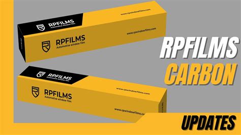 Rpfilms Automotive Carbon Window Tint Film Youtube