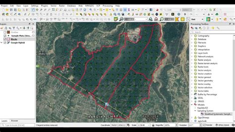 Stratified Sampling Of Forests Using Qgis Youtube