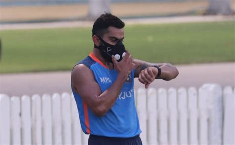 Xtratime On Twitter Virat Kohli Wearing A Mask During The Team India