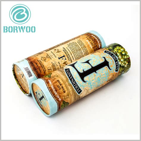 Customizable Cardboard Round Boxes For Wine Packaging