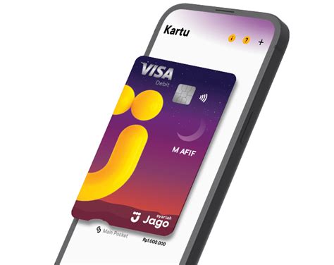 Jagoan Sudah Punya Kartu Debit Jago Syariah Visa Bank Jago