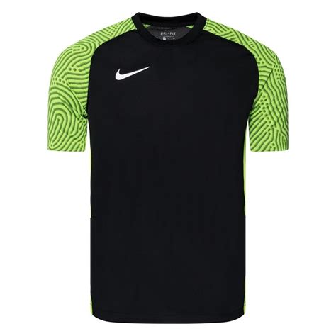 Nike Trikot Dri FIT Strike II Schwarz Neon Weiß