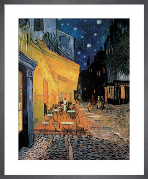 Cafe Terrace At Night Art Print By Vincent Van Gogh King McGaw