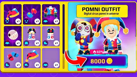 PK XD NEW POMNI OUTFITS PACK 2024 POMNI OUTFIT TUTORIAL GET