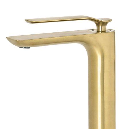 Doka Misturador Monocomando Lavat Rio Mm Rainbow Brushed Gold