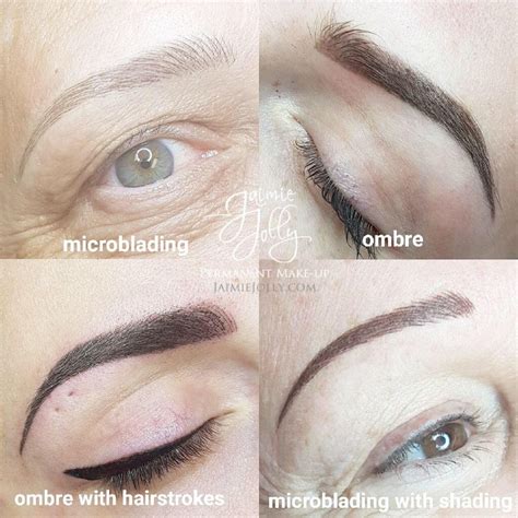 The Brow Guide What S The Diff Between Microbladed Ombre And Hybrid