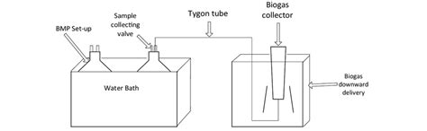 Biomethane Potential Test Setup At Mesophilic Temperature 35 ± 5℃ And Download Scientific