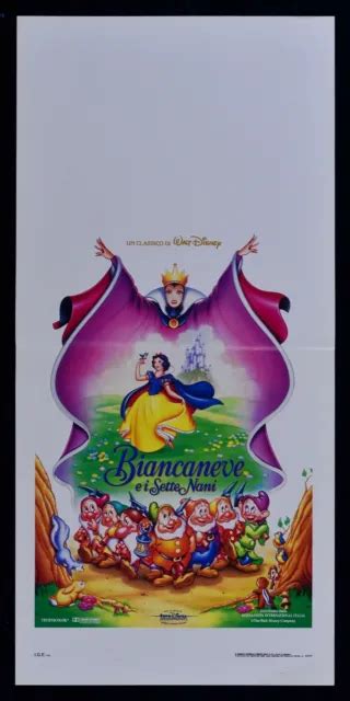 Affiche Blanche Neige Et Les Sept Nains Snow White Walt Disney L Eur