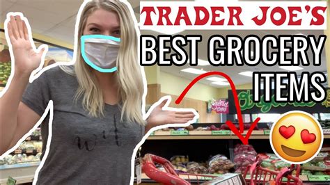 New Best Items At Trader Joes Grocery Haul Shop With Me For My