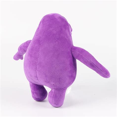 New Grimace Shake Plush Toy, 10.6Inch Purple Cute Horror Game Plush Doll, Soft Cotton Cartoon ...