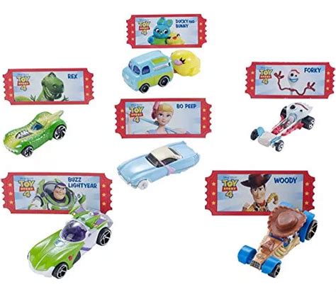 Disney Pixar Toy Story Carros De Personajes De Hot Wheels Envío gratis