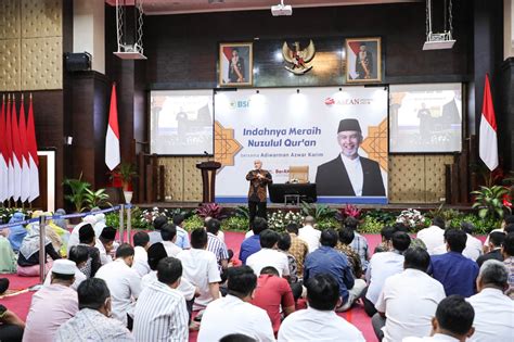 Kemensetneg Gelar Ceramah Keagamaan Islam Indahnya Meraih Nuzulul Qur