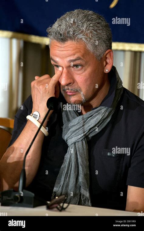 Tokyo Japan Roberto Baggio Italian Soccer Legend Speaks About The