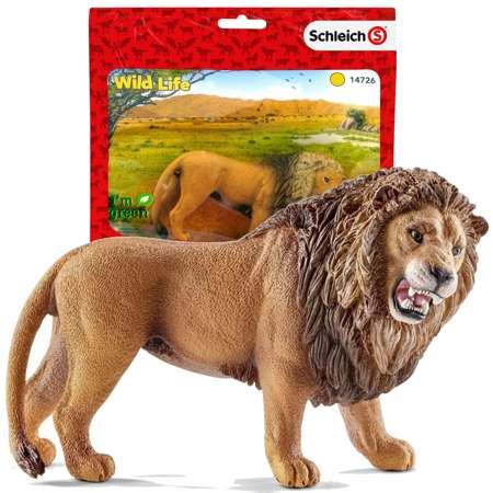 Schleich 2 1 Figurki Mały Hipopotam Guziec oraz Wild Life figurka