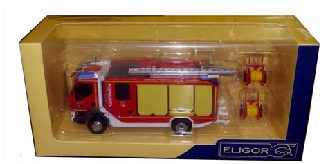 RENAULT D16 FPT SR Gimaex SDIS 16 Sapeurs Pompiers Miniature De