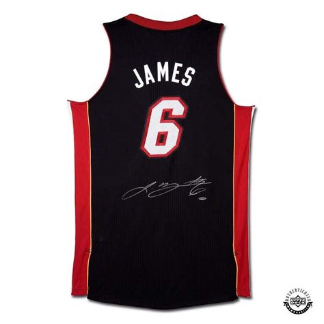 Lebron James Autographed Jersey