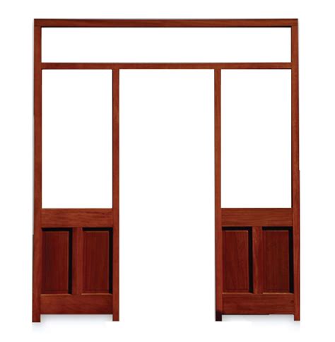 Hardwood Mahogany Timber External Door Frame